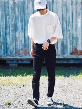 「Leyline」｜yuumaさん（メンズ・173cm）の夏コーディネート