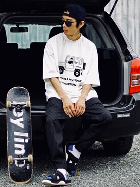 「Leyline」｜yuumaさん（メンズ・173cm）の夏コーディネート