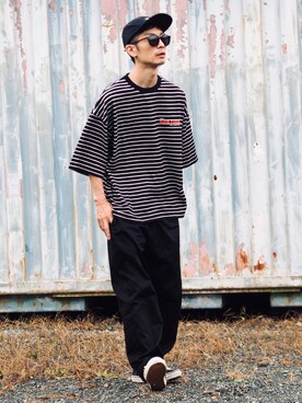 「Leyline」｜yuumaさん（メンズ・173cm）の夏コーディネート