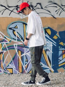 「Leyline」｜yuumaさん（メンズ・173cm）の夏コーディネート