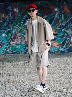 「Leyline」｜yuumaさん（メンズ・173cm）の夏コーディネート