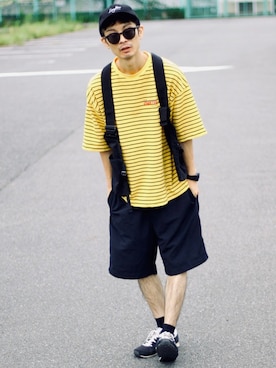 「Leyline」｜「アイテム（その他）」を使った、yuumaさん（メンズ・173cm）の夏コーディネート