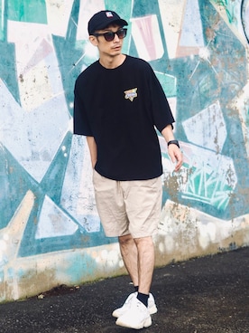 「Leyline」｜yuumaさん（メンズ・173cm）の夏コーディネート