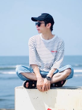 「Leyline」｜yuumaさん（メンズ・173cm）の夏コーディネート