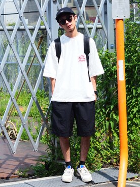 「Leyline」｜yuumaさん（メンズ・173cm）の夏コーディネート