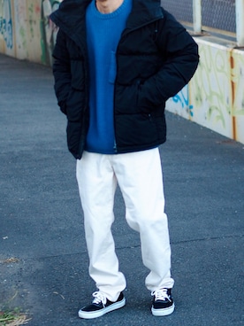 「Leyline」｜「アイテム（ジャケット/アウター）」を使った、yuumaさん（メンズ・173cm）の冬コーディネート