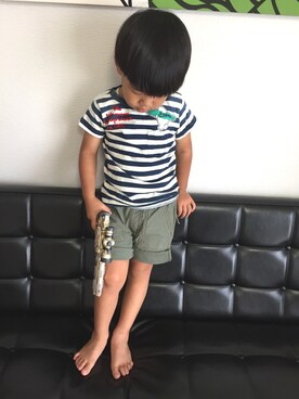 sachitsukasaさん（キッズ・100cm）の夏コーディネート