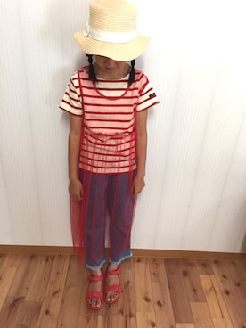sachitsukasaさん（キッズ・128cm）の夏コーディネート