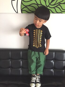 sachitsukasaさん（キッズ・100cm）の夏コーディネート