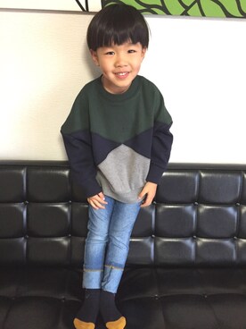 sachitsukasaさん（キッズ・100cm）の冬コーディネート