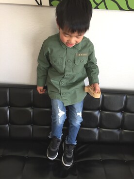 sachitsukasaさん（キッズ・100cm）の春コーディネート