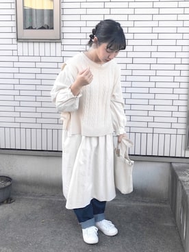 はせべさん（レディース・153cm）の秋コーディネート