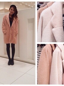 ISBIT | スカラップチェスターコート(ダウンジャケット/コート)