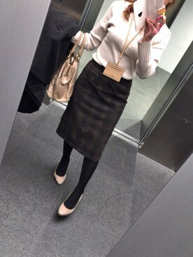 鈴木さん（レディース・154cm）の秋コーディネート