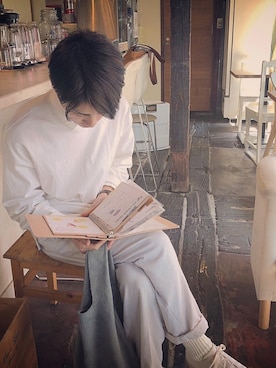 「_Fot（フォート）のアイテム」を使った、ぐっちーさん（メンズ・173cm）の春コーディネート