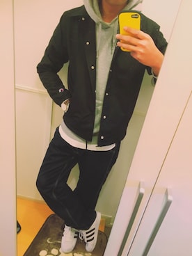 ともちぇるさん（メンズ・182cm）の春コーディネート