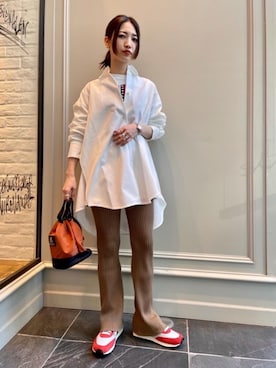 「J.C.M（ジェーシーエム）のアイテム」を使った、先原（sakihara）さん（レディース・155cm）の冬コーディネート