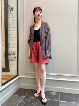 先原（sakihara）さん（レディース・155cm）の春コーディネート