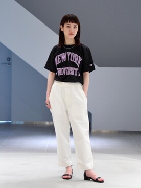 先原（sakihara）さん（レディース・155cm）の春コーディネート