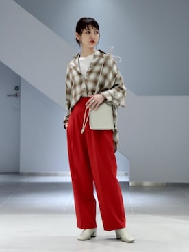 先原(sakihara)さん(レディース・155cm)の秋コーディネート