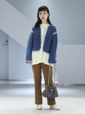 先原（sakihara）さん（レディース・155cm）の秋コーディネート