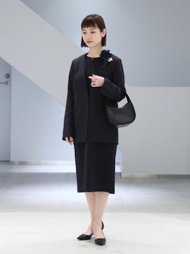 「RECOMMEND  ITEM STYLING」｜先原（sakihara）さん（レディース・155cm）の冬コーディネート