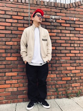 「ニットカーディガン」｜MASAYAさん（メンズ・165cm・20代）の秋コーディネート
