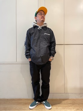 「アイテム（ブルゾン）」を使った、MASAYAさん（メンズ・165cm・30代）の春コーディネート