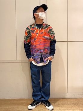 「パンツスタイル」｜MASAYAさん（メンズ・165cm・30代）の春コーディネート
