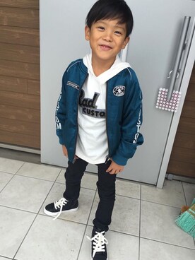 「RADCUSTOM」｜kyonさん（キッズ・110cm）の冬コーディネート
