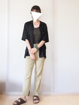 がこちゃさん（レディース・163cm）の夏コーディネート