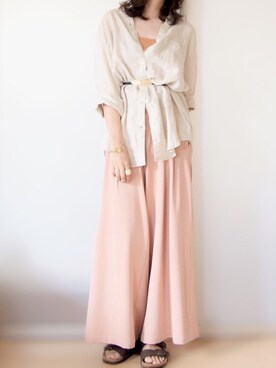 がこちゃさん（レディース・163cm）の夏コーディネート