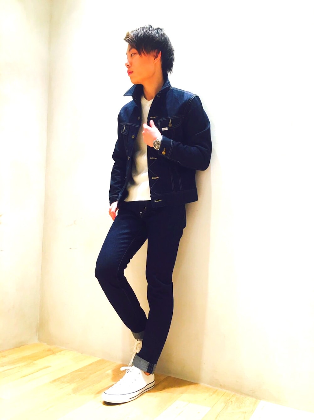 Lee×ciaopanicデニムジャケット（インディゴ） CIAOPANIC TYPY デニムジャケット gジャン 12.5ozビック