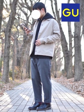 うっちーさん（メンズ・165cm）の冬コーディネート