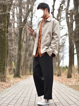 うっちーさん（メンズ・165cm）の冬コーディネート