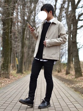 うっちーさん（メンズ・165cm）の春コーディネート