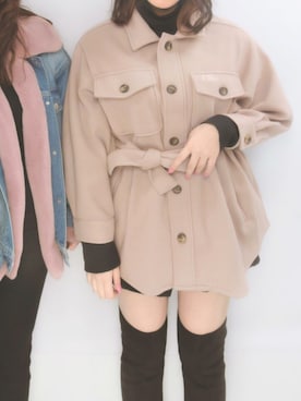 のぞみさん（レディース・163cm）の冬コーディネート