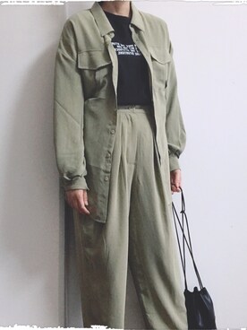 バタ子さん（レディース・165cm）の春コーディネート