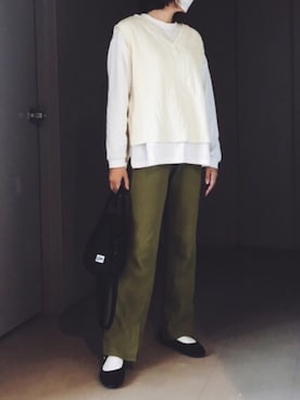 「カンフーシューズ」｜バタ子さん（レディース・165cm・30代）の秋コーディネート