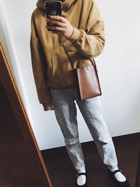 「カンフーシューズ」｜バタ子さん（レディース・165cm・30代）の秋コーディネート