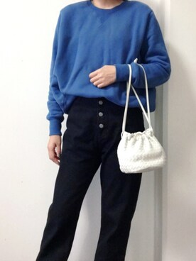 パンツ 6 ROKU COLOR SWEAT SHORT CREW NECK 6(ROKU)＞コットンBLC バイカーショーツ（その他パンツ）｜6