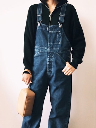 FRAMeWORK（フレームワーク）の「コットンハリヌキハーフジッププル