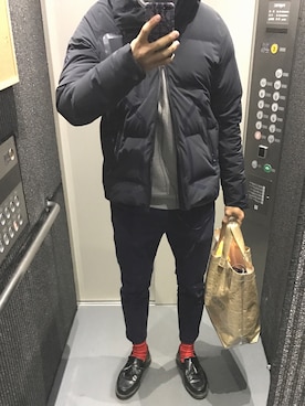 「URBAN RESEARCH（アーバンリサーチ）のアイテム（その他トップス）」を使った、Ryumaさん（メンズ・184cm）の冬コーディネート