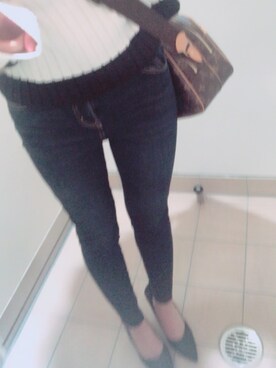 しおりさん（レディース・161cm）の冬コーディネート