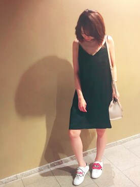 「Saint Laurent」｜「アイテム（ワンピース/ドレス）」を使った、いちゅ( •∀• )さん（レディース・160cm）の夏コーディネート