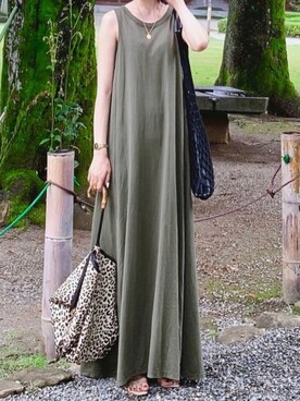 7さん(レディース・157cm)の夏コーディネート