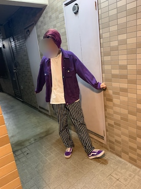 「H&M（エイチ・アンド・エム）のアイテム（ジャケット/アウター）」を使った、航平さん（メンズ・168cm・10代）の秋コーディネート