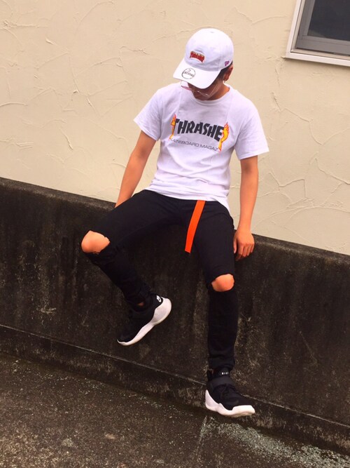 Nomuken Thrasherのキャップを使ったコーディネート Wear