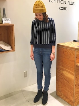 「RED CARD TOKYO（レッドカード）のアイテム」を使った、14+ イオンモール旭川駅前店 スタッフさん（レディース・165cm）の秋コーディネート