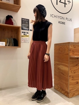 14+ イオンモール旭川駅前店 スタッフさんのコーディネート